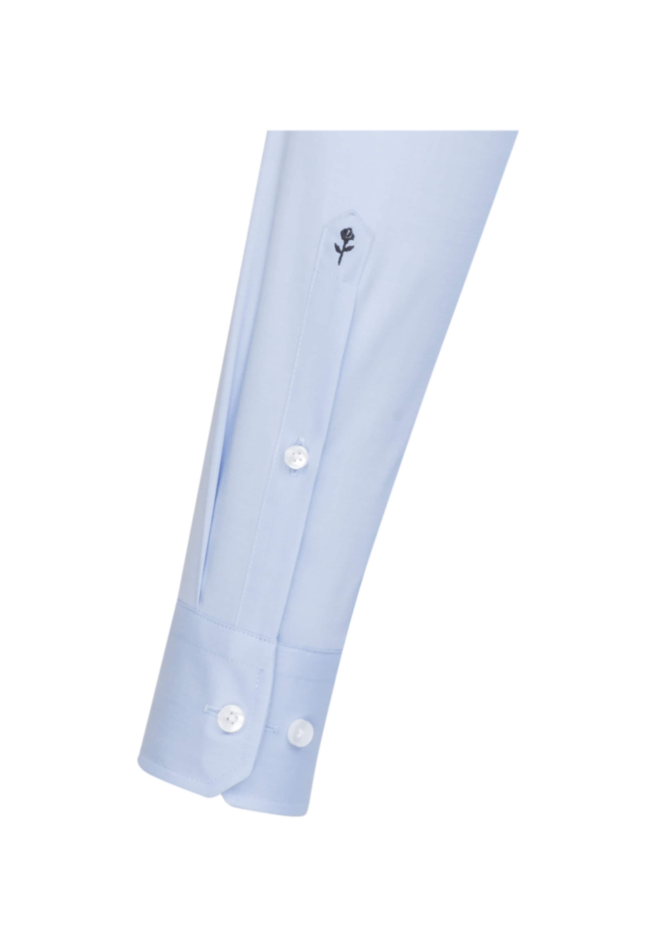Coupe slim Chemise business ' Slim ' SEIDENSTICKER en bleu