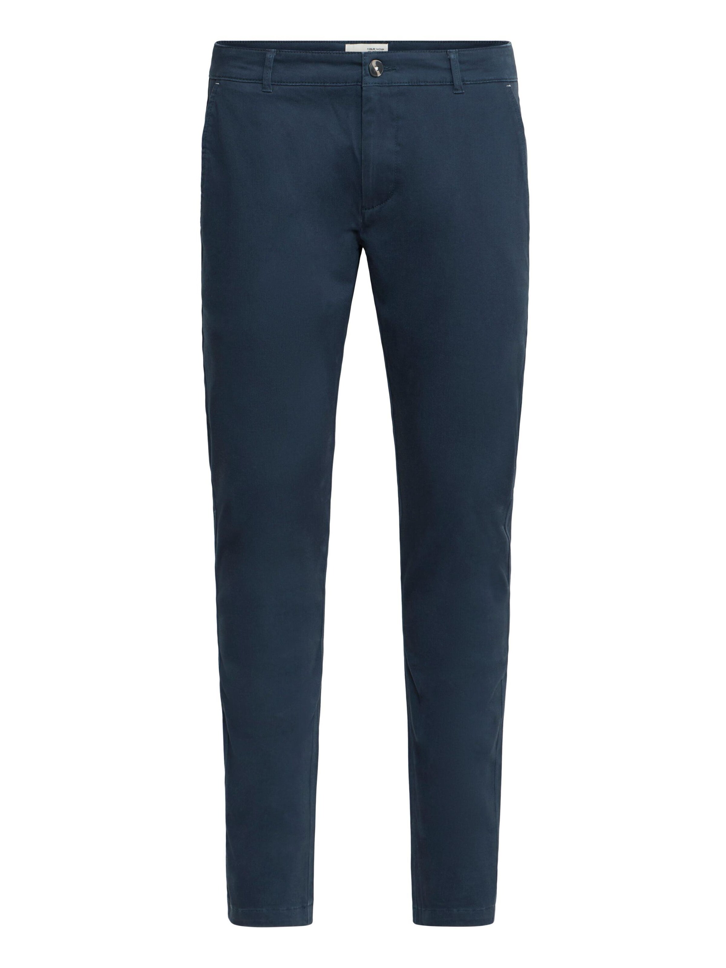 Pantalon 'Raul' !Solid en bleu : devant