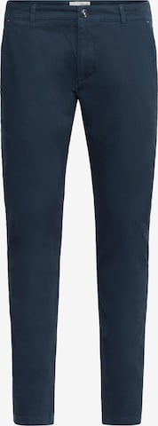 !Solid Regular Trousers 'Raul' in Blue: front