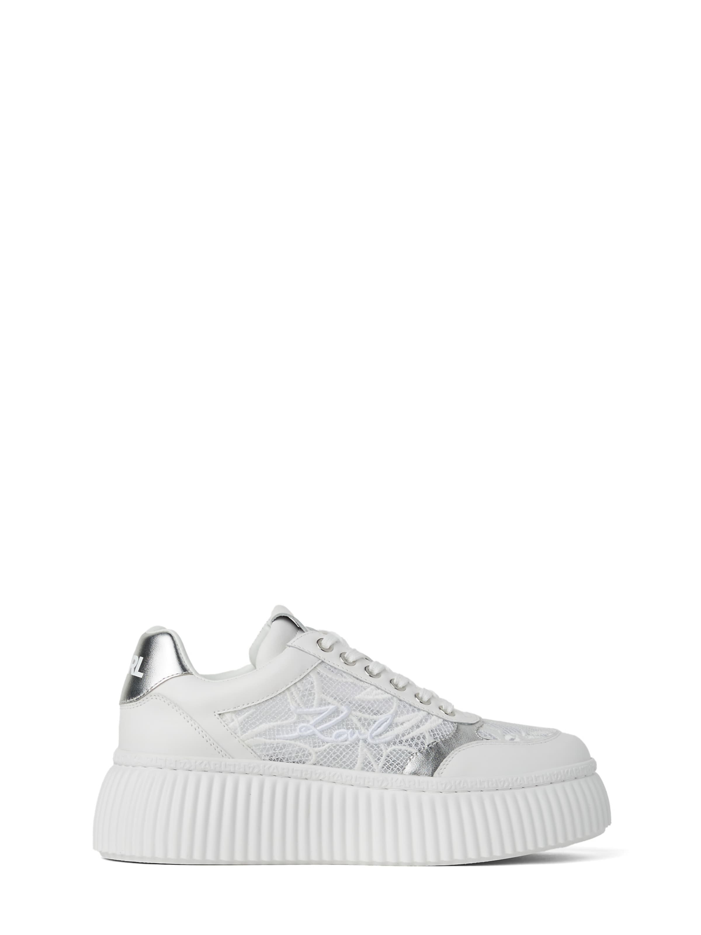 Karl Lagerfeld Sneaker low ' KREEPER ORCHIDEEN-SNEAKERS ' i hvid
