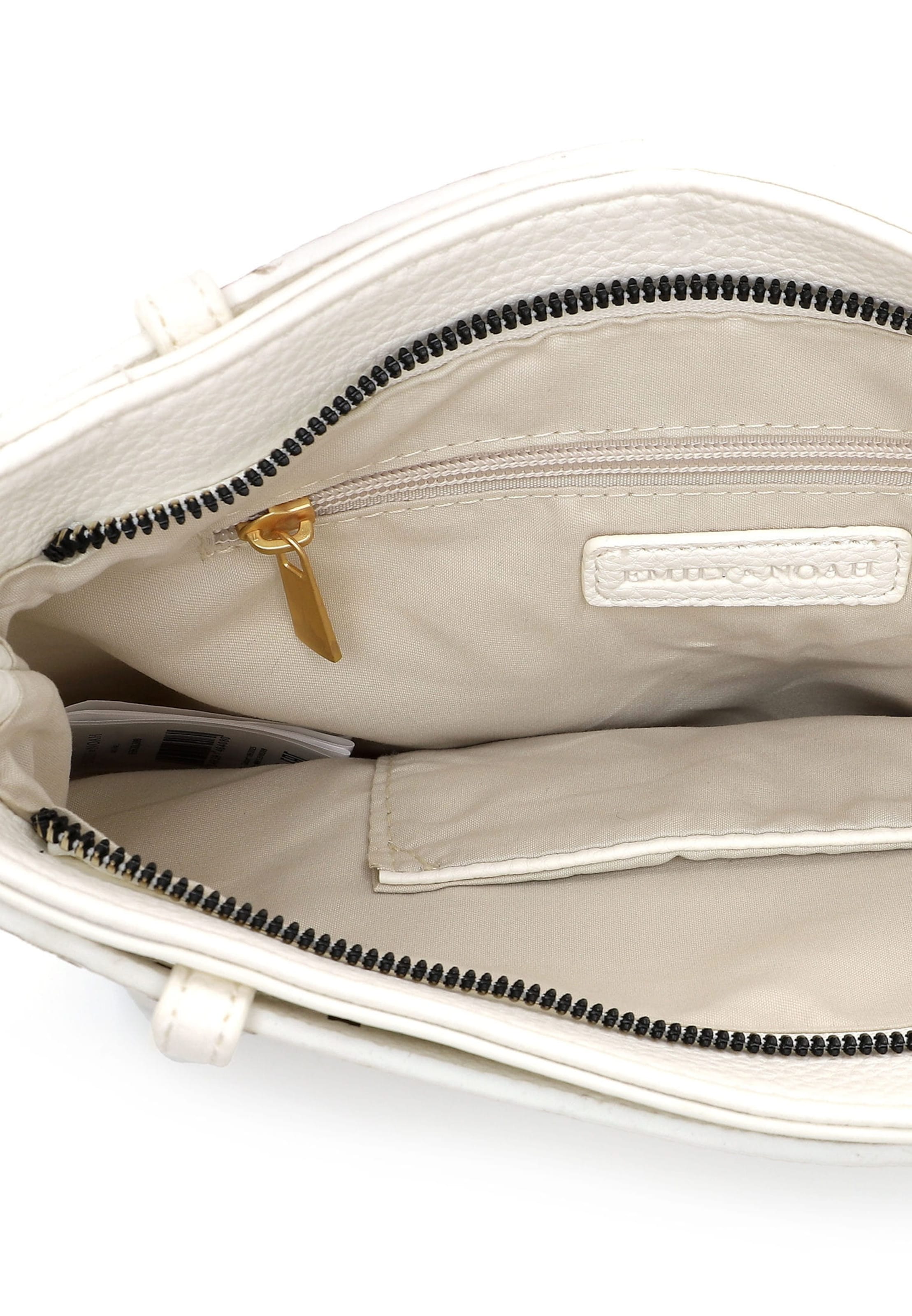 Sac à bandoulière 'Justine' Emily & Noah en blanc