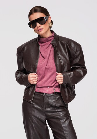 Veste mi-saison Ombre en marron