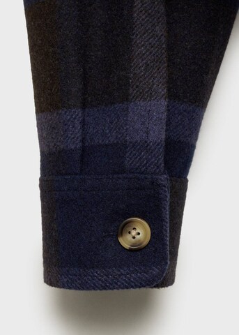 MANGO MAN Regular Fit Hemd 'Chelsea' in Blau