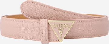 GUESS Opasek – pink: přední strana