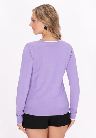 faina - Jersey en lila
