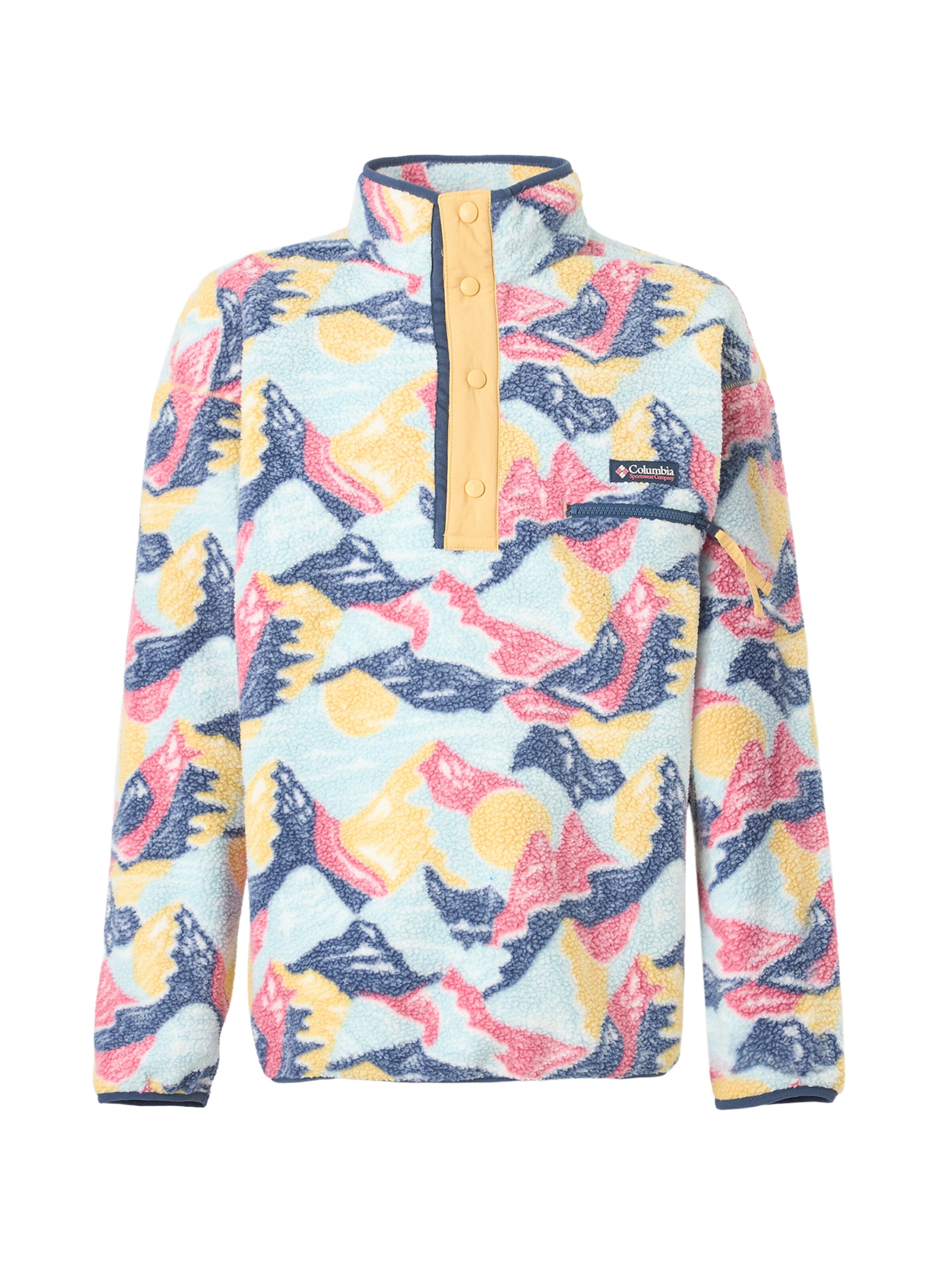 geltona COLUMBIA Sportinio tipo megztinis 'Helvetia™ II': priekis