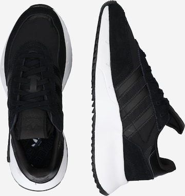 ADIDAS ORIGINALS Rövid szárú sportcipők 'Retropy F2' - fekete