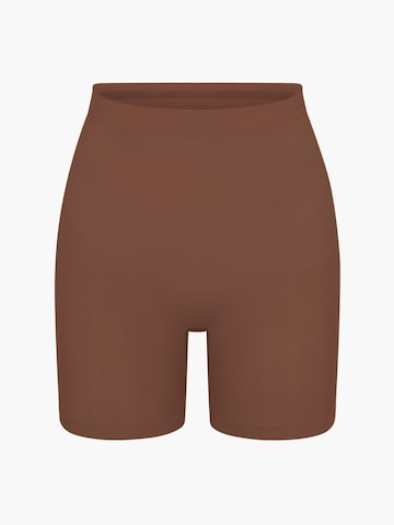 cfab (formerly creamy fabrics) Shapingbroek 'Shaping Shorts' in Bruin: voorkant