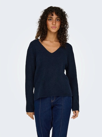 JDY Trui 'JDYSANDRINE' in Blauw: voorkant
