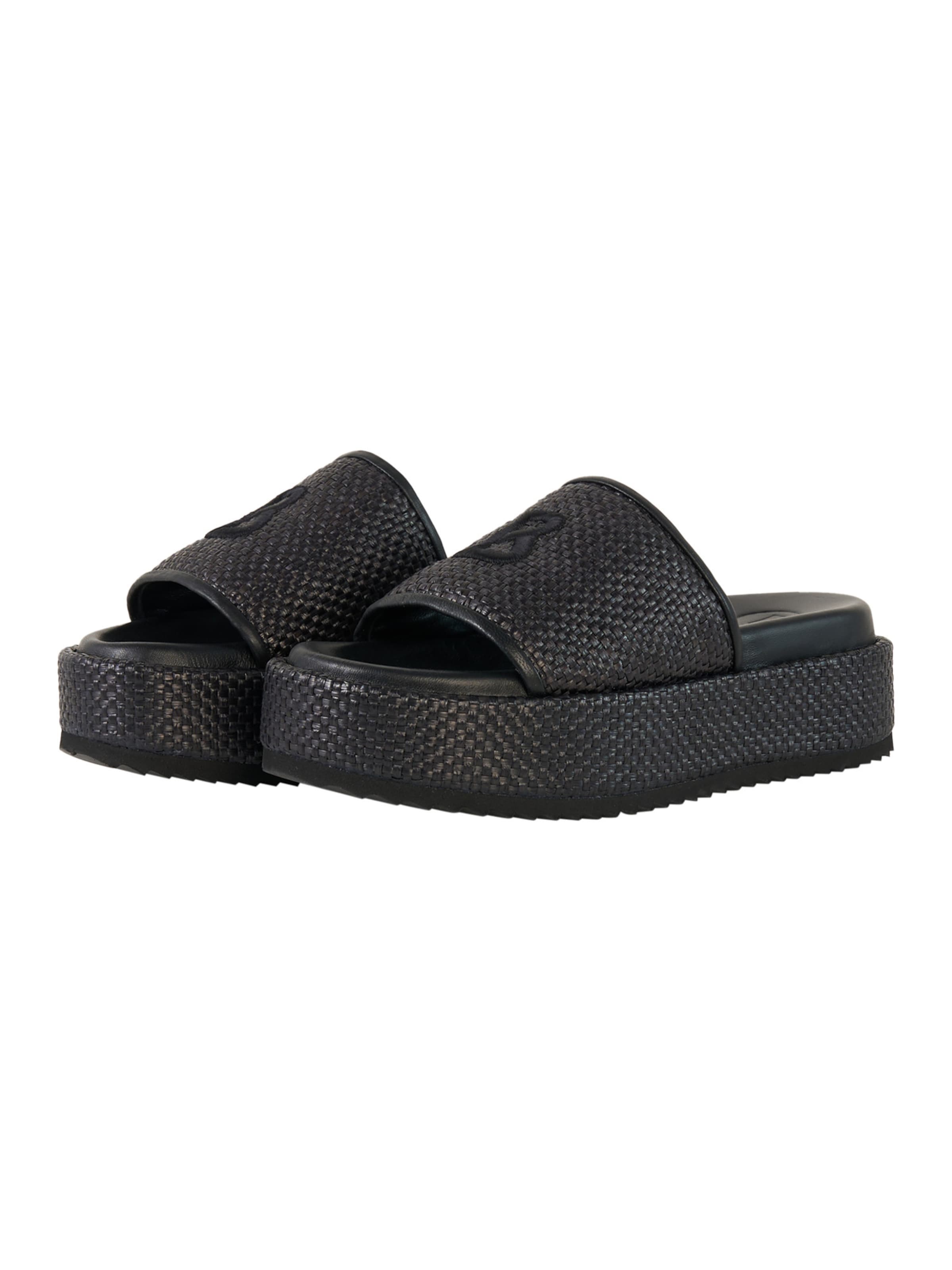 BOGNER Pantolette 'Sorrento' in Schwarz