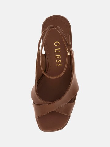 GUESS Sandals 'Inata' in Brown