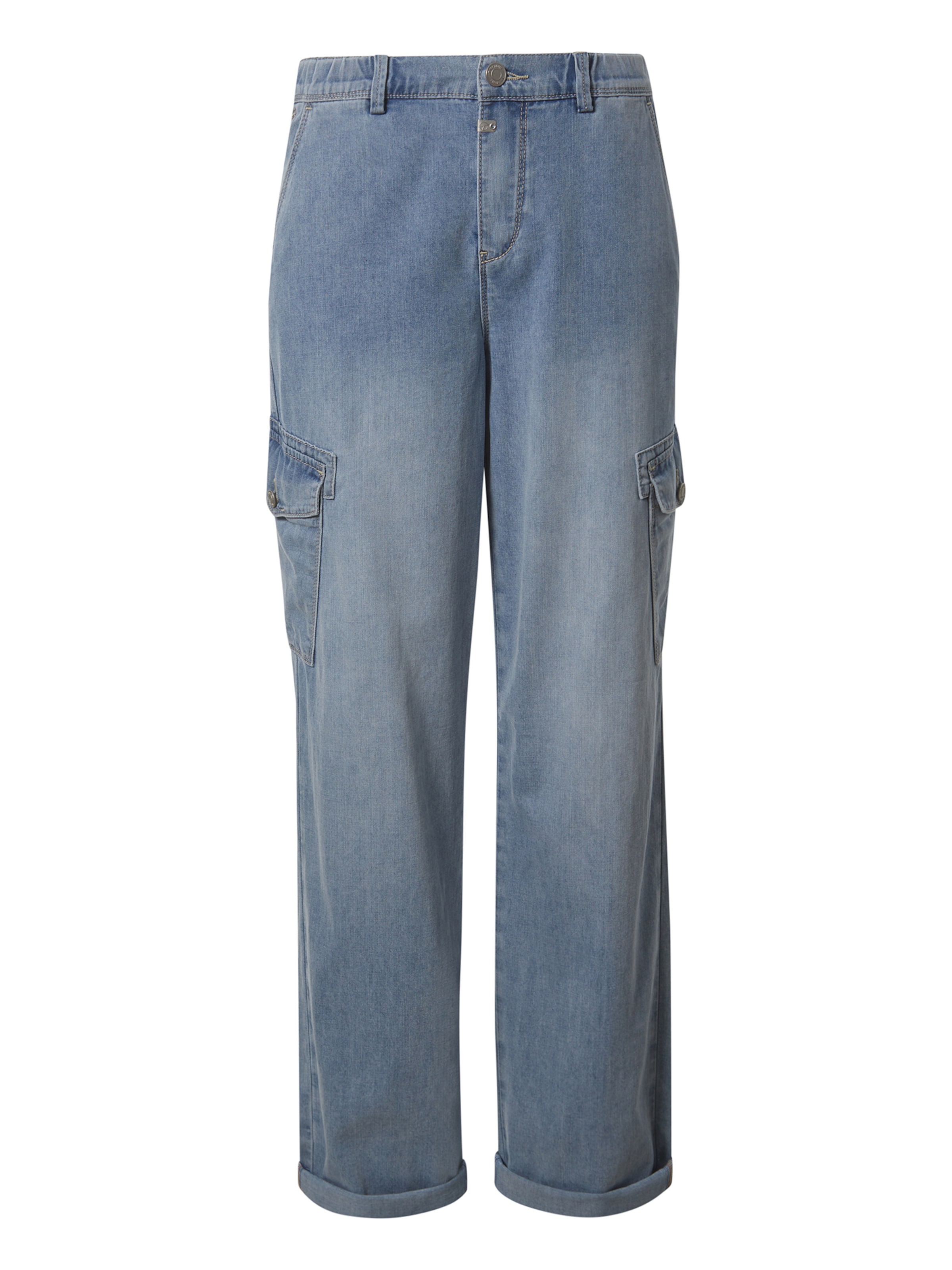 TIMEZONE Wide Leg Jeans 'Marla' in Blau: Vorderseite