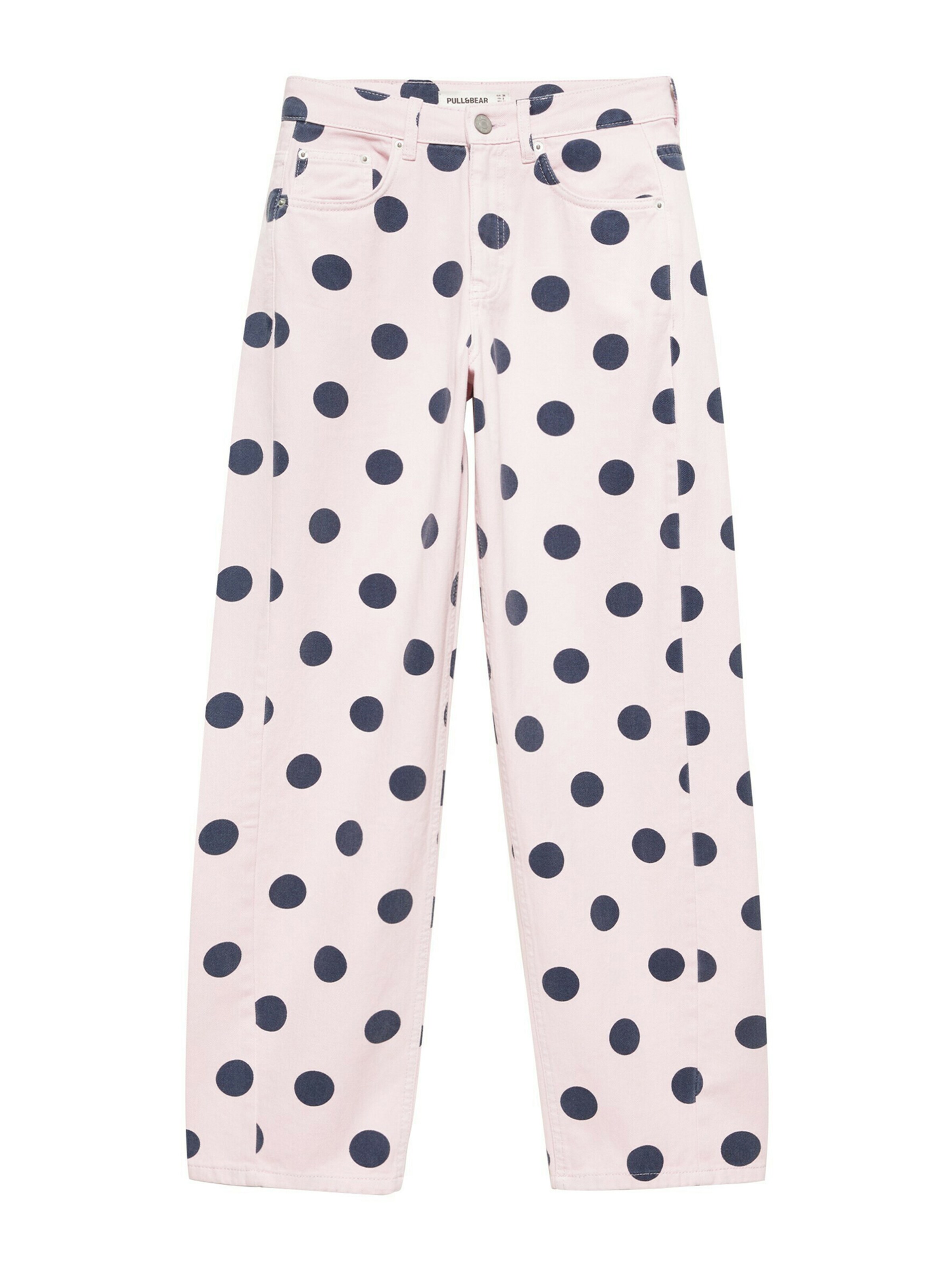Pull&Bear Jean en 24-25 en bleu marine / rosé, Vue avec produit