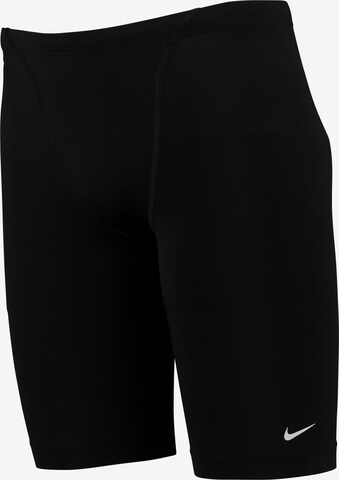 Nike Swim Athletic Swim Trunks 'Jammer' in Black: front
