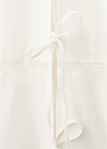 MANGO Pajama Pants in Beige