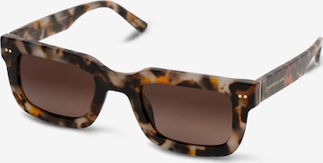 Kapten & Son Zonnebril 'Phoenix Desert Speckled Brown' in Bruin: voorkant