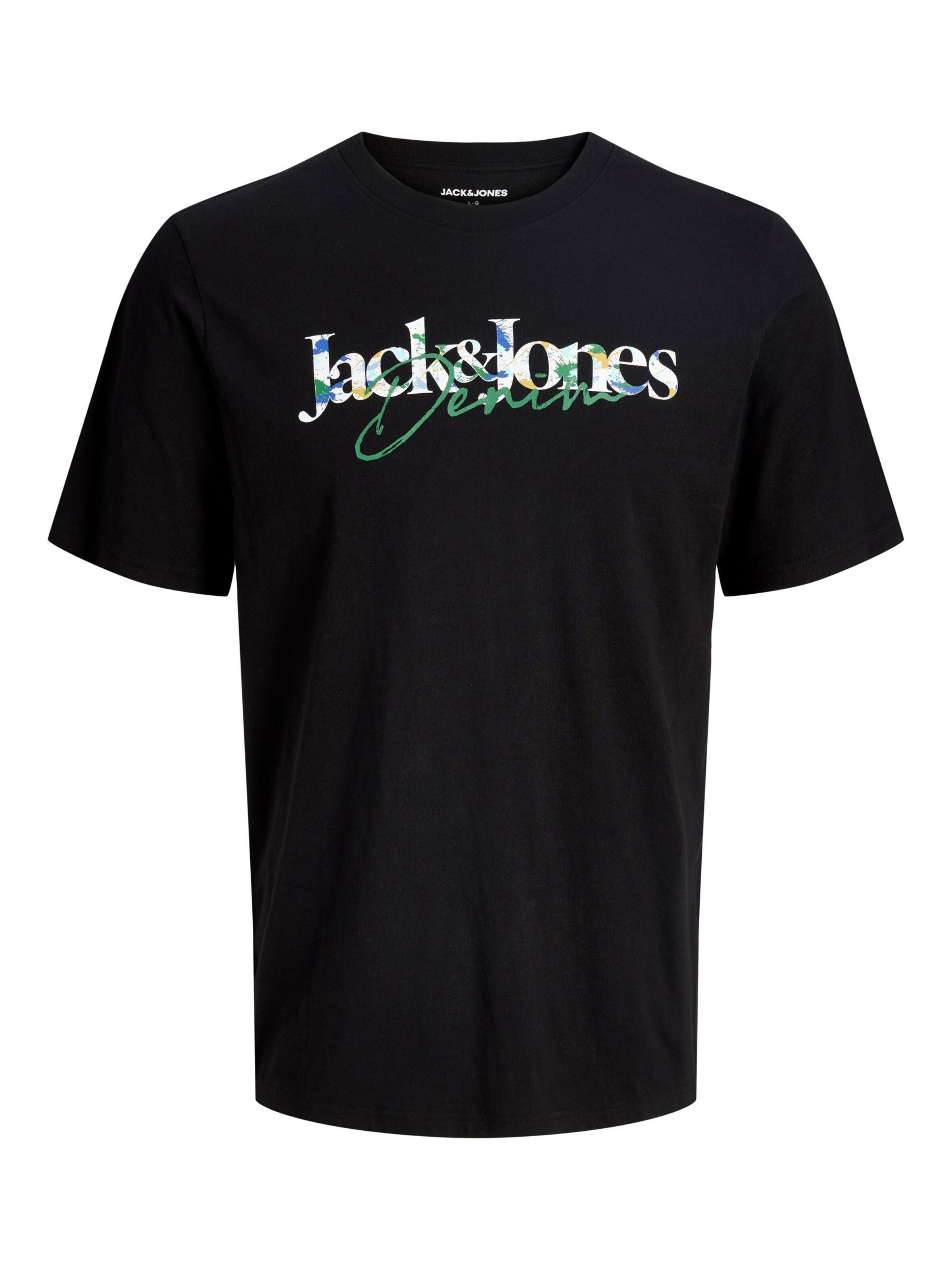 JACK & JONES Bluser & t-shirts i sort: forside