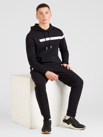 BOSS Sweatshirt 'Soody' in Schwarz