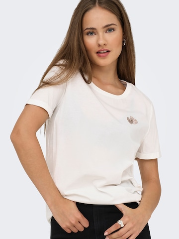 T-shirt ONLY en blanc