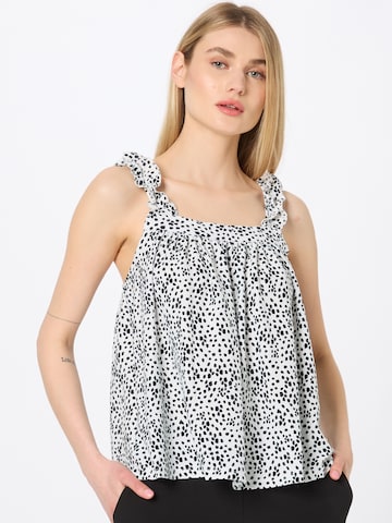 Dorothy Perkins Top in White: front