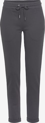 H.I.S Regular Pajama Pants in Grey: front