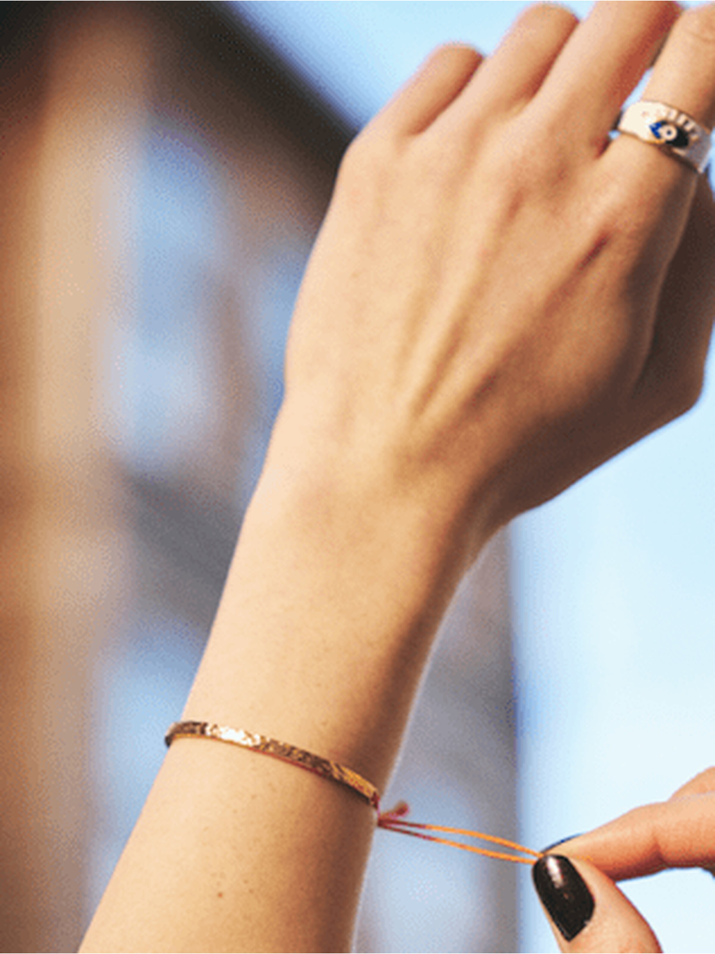 Les Reines Ring 'Eye of Aegean'‌‌‌‌‌‌‌ in Gold