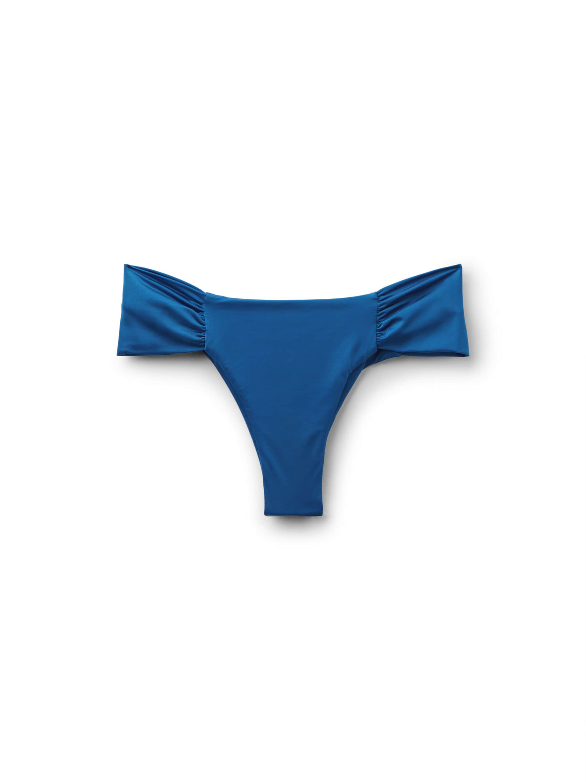 CALZEDONIA Bikini Bottoms in Blue: front