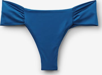 CALZEDONIA Bikini Bottoms in Blue: front