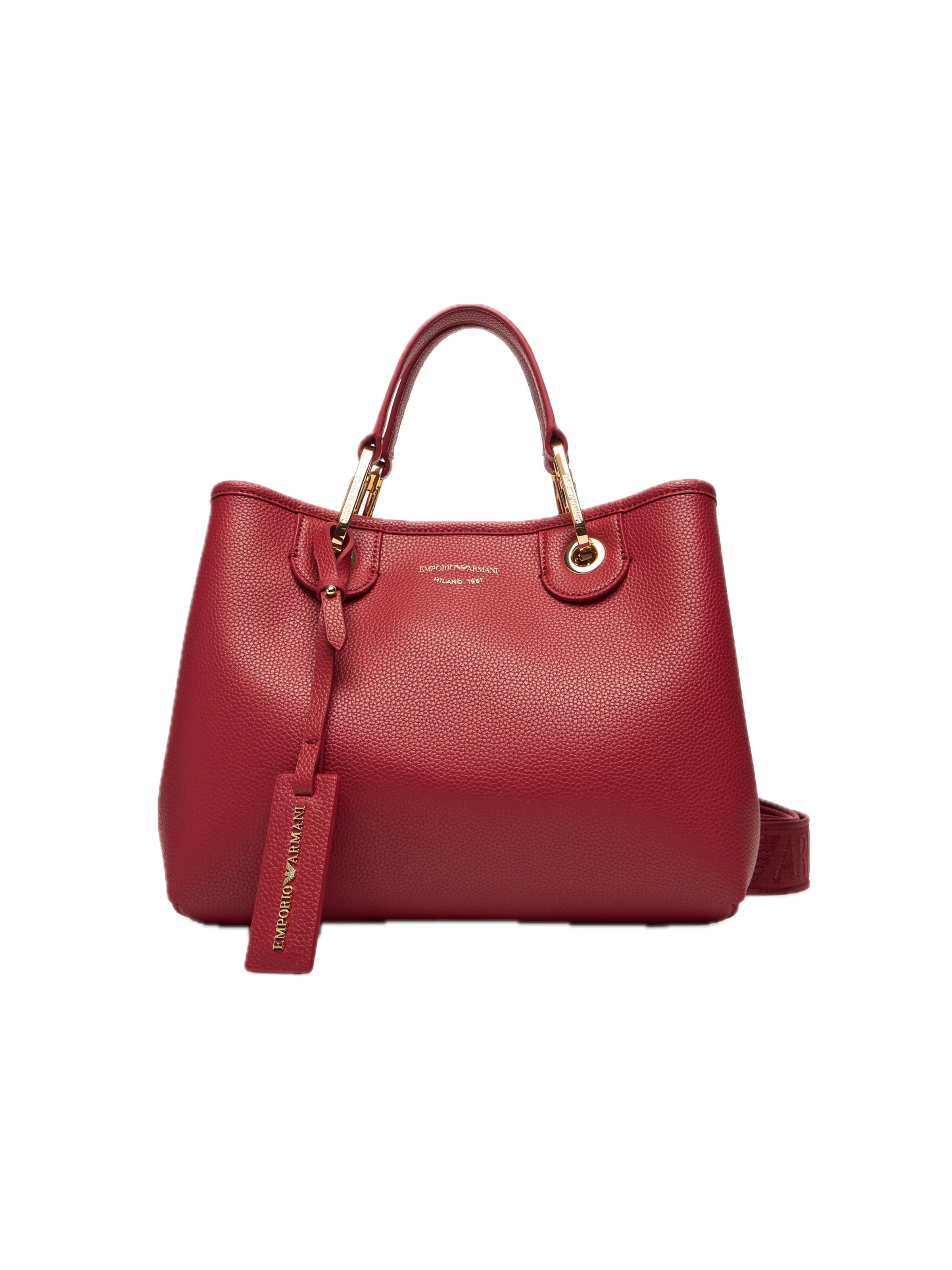 Borsa a mano 'EW000361 AF12036' di Emporio Armani in rosso: frontale