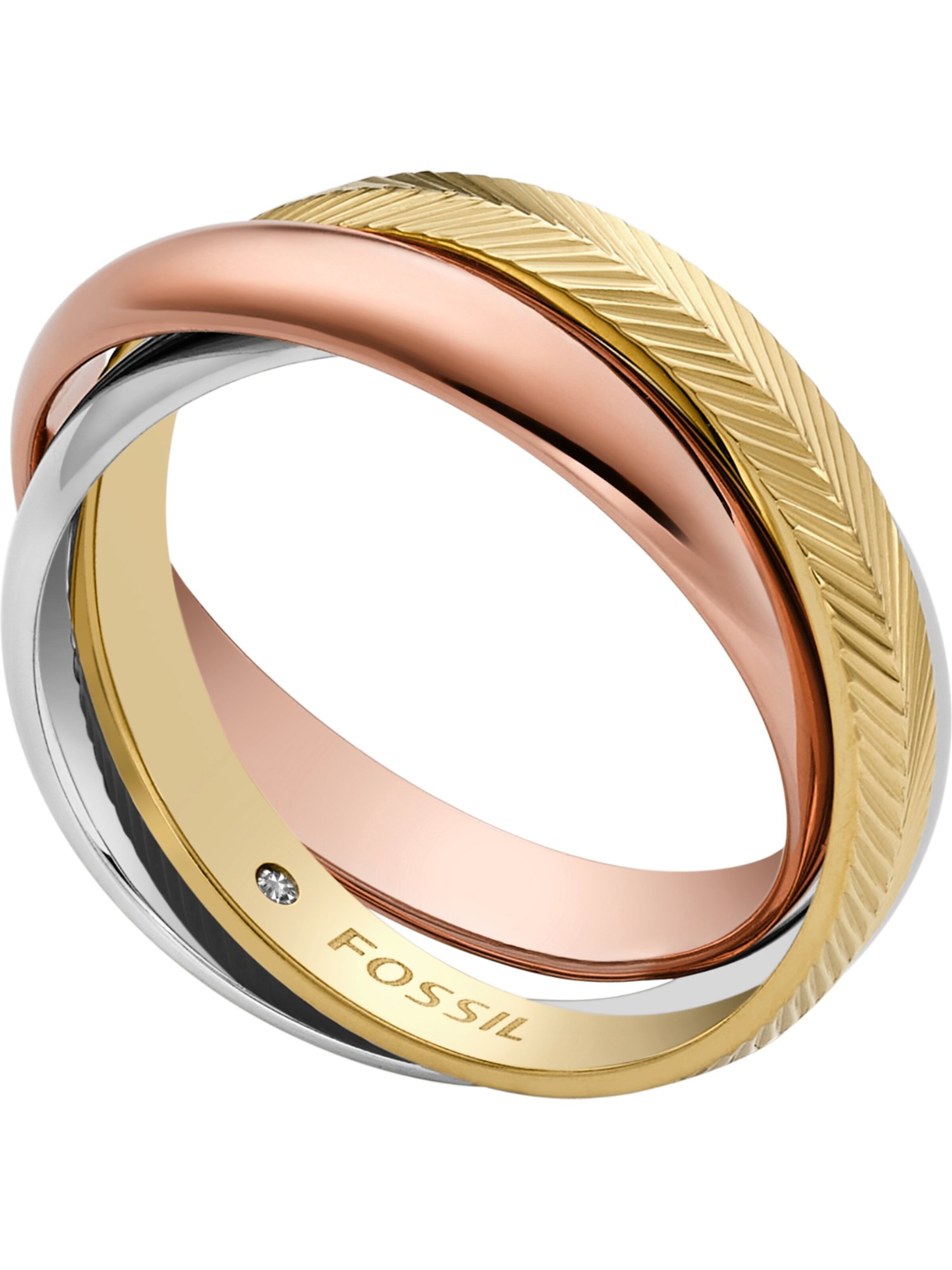 FOSSIL Ring in Gold