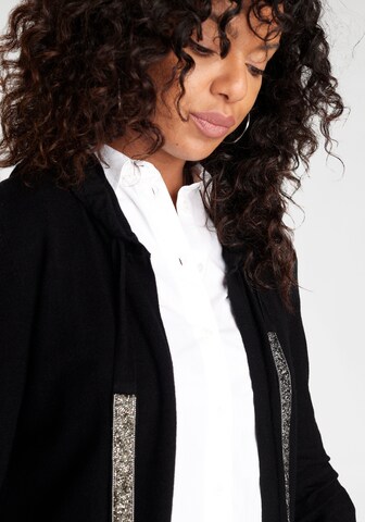 LAURA SCOTT Strickjacke in Schwarz