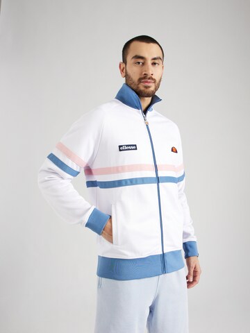 ELLESSE Sweatvest 'Rimini' in Wit: voorkant