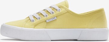 LASCANA Sneakers in Yellow: front