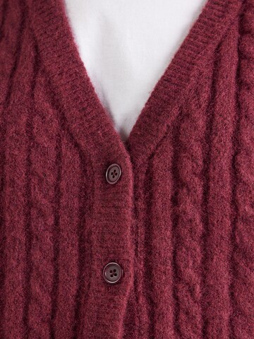 TOPSHOP Knitted vest in Red