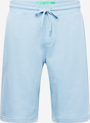 UNITED COLORS OF BENETTON Kalhoty – modrá: přední strana