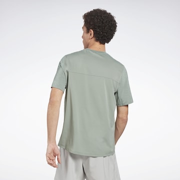 T-Shirt fonctionnel 'Athlete' Reebok en vert