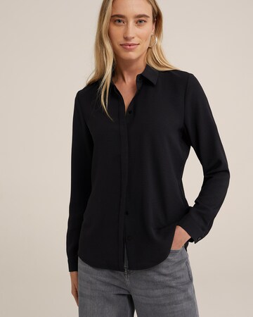 WE Fashion - Blusa en negro: frente