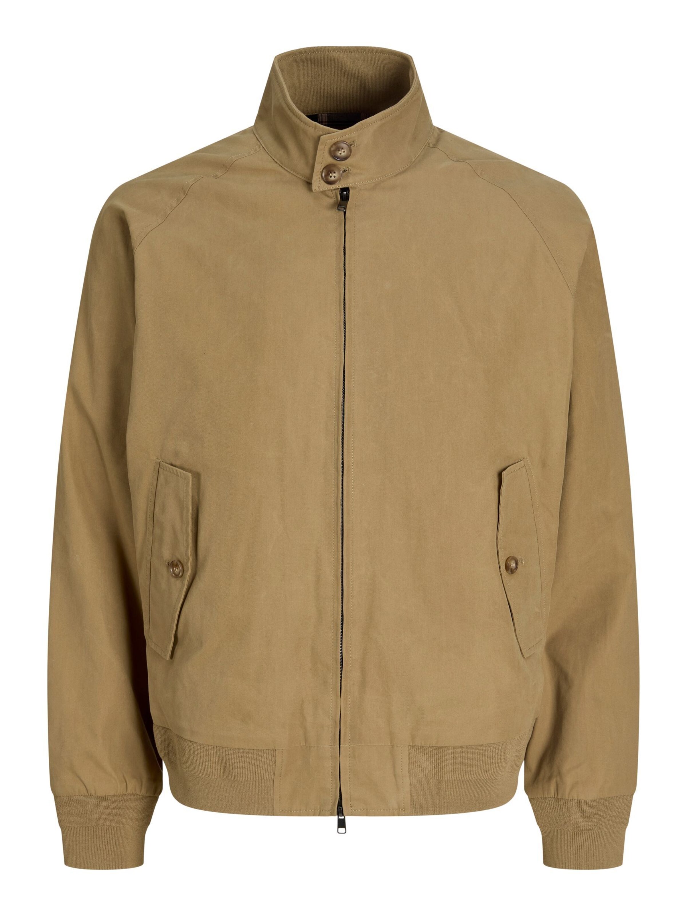 Portland Outerwear Company - Chaqueta de entretiempo en verde: frente