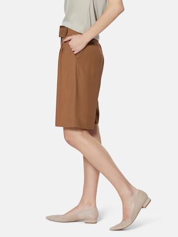 MADELEINE Loosefit Bundfaltenhose in Braun