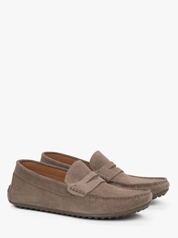 Estro Moccasins '462327' in Brown: front