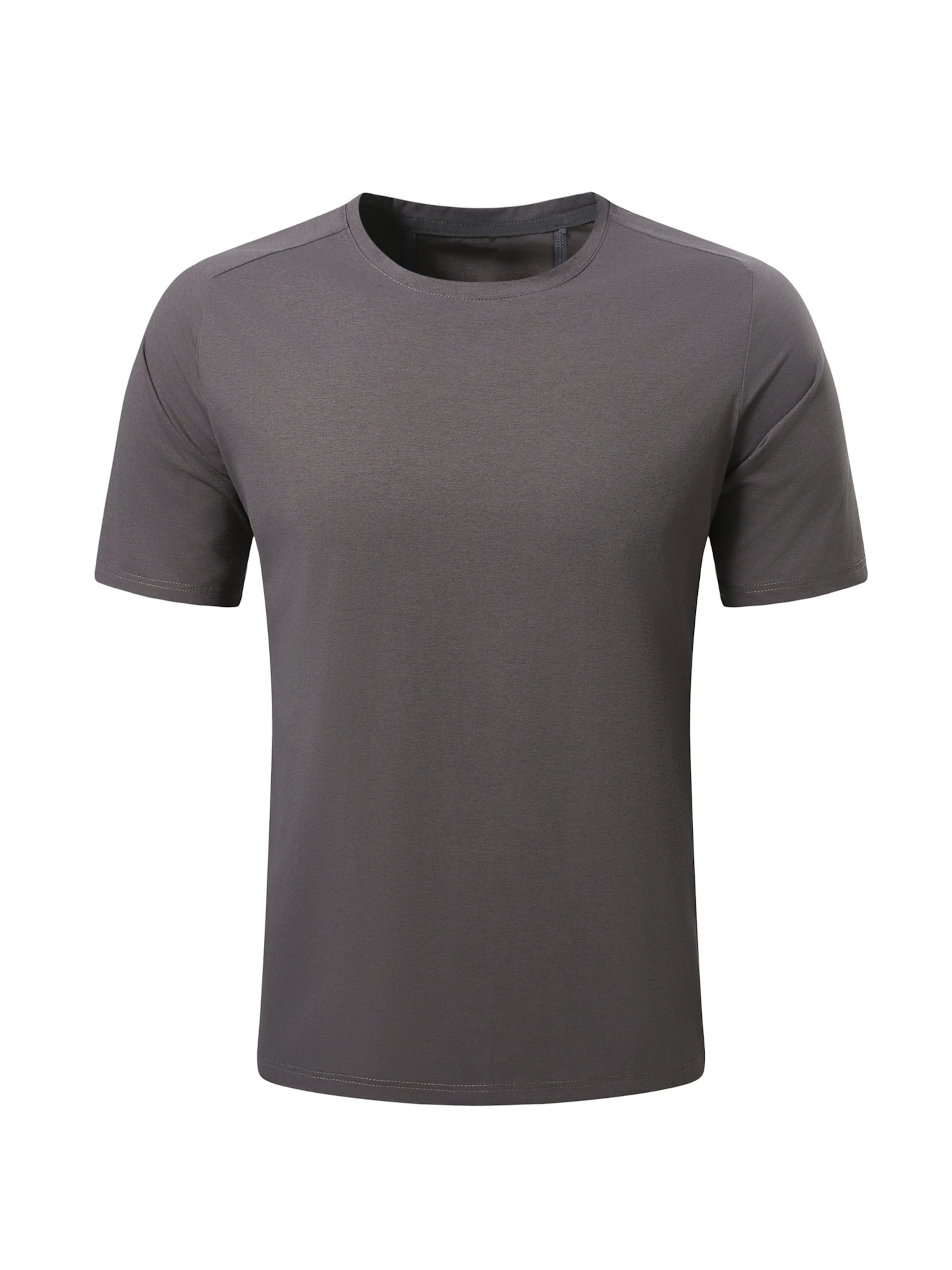 YOUTHUP Performance Shirt 'Trockenbahn' in Brown: front
