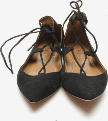 Aquazzura Flats & Loafers in 35,5 in Black