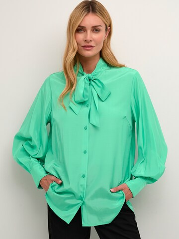 Kaffe Blouse 'Loren' in Green: front