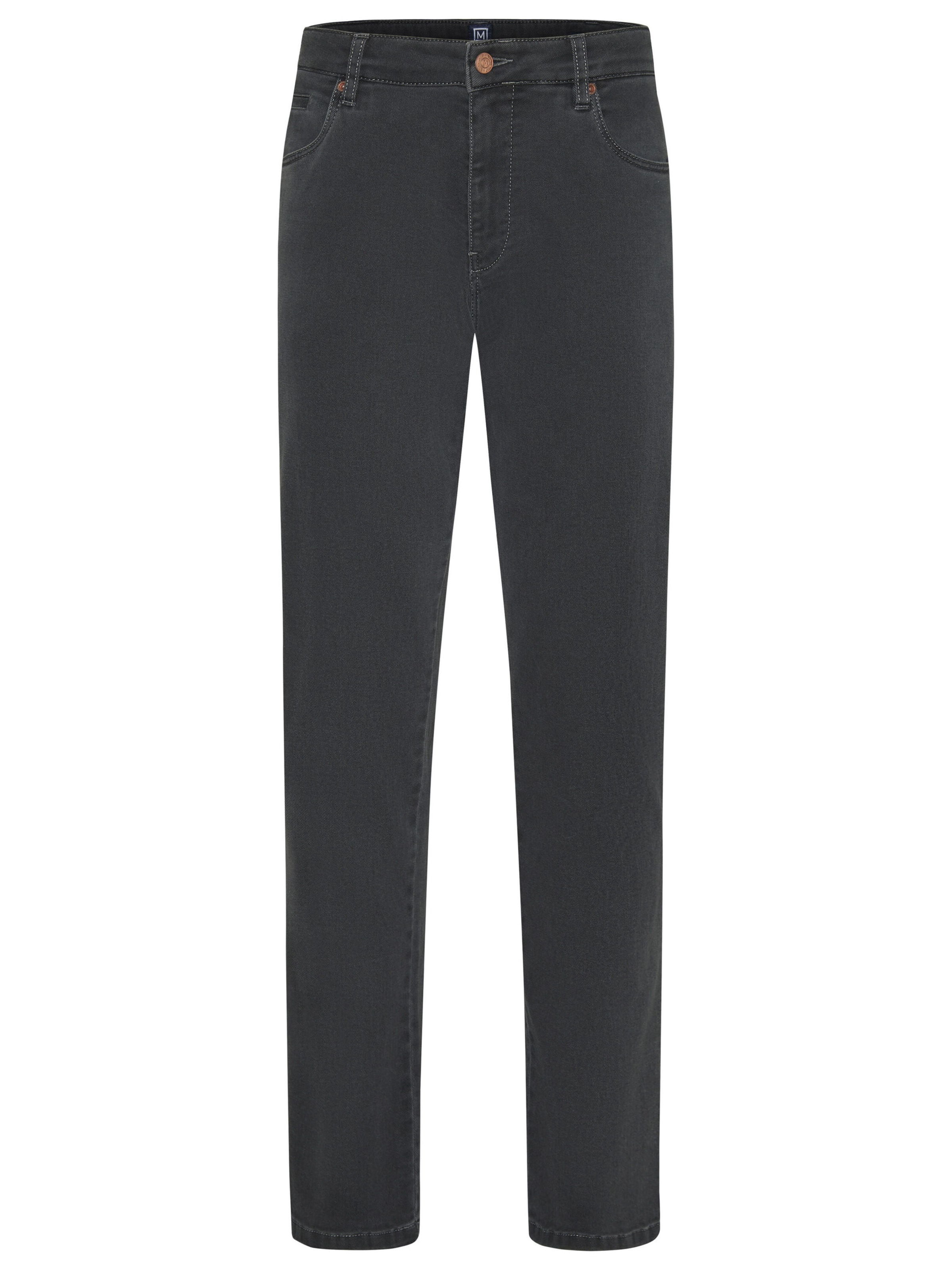 MEYER Regular Jeans in Grey: front