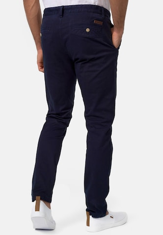 INDICODE JEANS Regular Chino 'Cherry' in Blauw