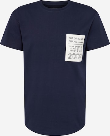 TOM TAILOR DENIM T-shirt i blå: framsida