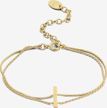 Violet Hamden Bracelet in Gold: front