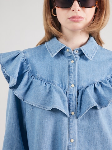 VERO MODA Blouse 'VMULI' in Blue