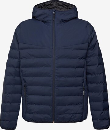 ESPRIT Winterjas in Blauw: voorkant