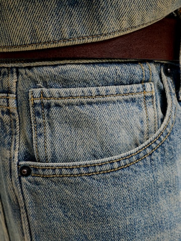 JACK & JONES Luźne Jeansy 'JJIRON JJORIGINAL' w kolorze niebieski